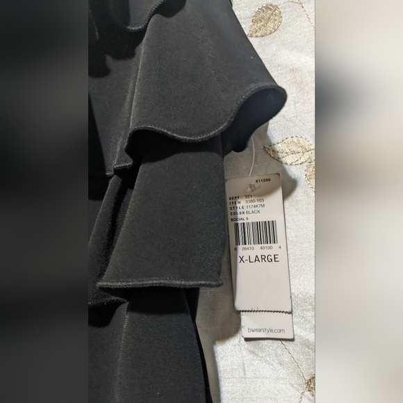 Asymmetrical one shoulder lbd , NWT - Picture 5 of 11